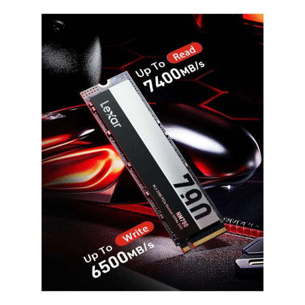 Lexar NM790 4TB NVMe SSD | M.2 2280 PCIe Gen4x4 | Up to 7400MB/s Read & 6500MB/s Write | Internal Solid State Drive for PS5, Laptop & Desktop | DRAM-less Design | LNM790X004T-RNNNG - Image 4