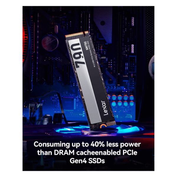 Lexar NM790 4TB NVMe SSD | M.2 2280 PCIe Gen4x4 | Up to 7400MB/s Read & 6500MB/s Write | Internal Solid State Drive for PS5, Laptop & Desktop | DRAM-less Design | LNM790X004T-RNNNG - Image 8