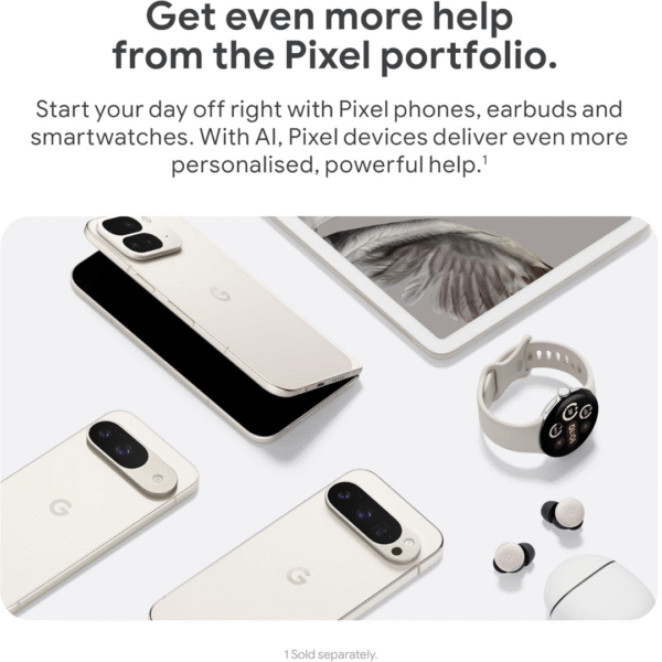 Google Pixel 9 Pro - 128GB Obsidian (Unlocked) | Android 14 | 6.3" Super Actua Display | 16GB RAM | 5G Smartphone - Image 4