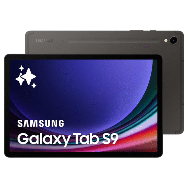 Samsung Galaxy Tab S9 | 11" Dynamic AMOLED 2X | 8GB RAM | 128GB Storage | Snapdragon 8 Gen 2 | Wi-Fi 6 | Android 13 | Gray | IP68 Water Resistant | S Pen Included