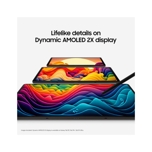 Samsung Galaxy Tab S9 | 11" Dynamic AMOLED 2X | 8GB RAM | 128GB Storage | Snapdragon 8 Gen 2 | Wi-Fi 6 | Android 13 | Gray | IP68 Water Resistant | S Pen Included - Image 5