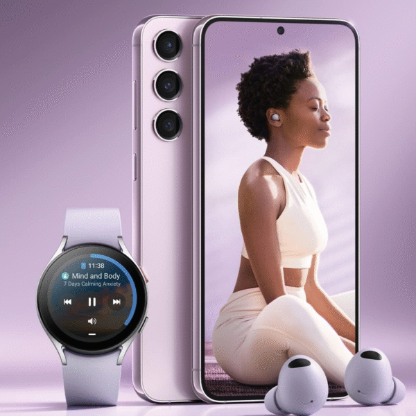 Samsung Galaxy S23+ 5G | 6.6" Dynamic AMOLED 2X | Dual SIM | 256GB Storage | 8GB RAM | Android 13 | 50MP Camera | AI Features | IP68 | Lavender | 3-Year UK Warranty - Image 3